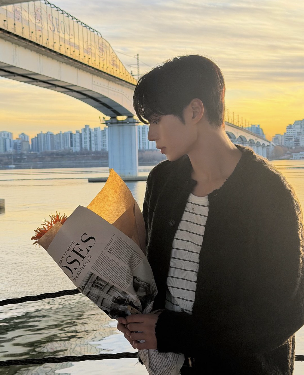 Recent activity shot of Kim Junseo (ALPHA DRIVE ONE)