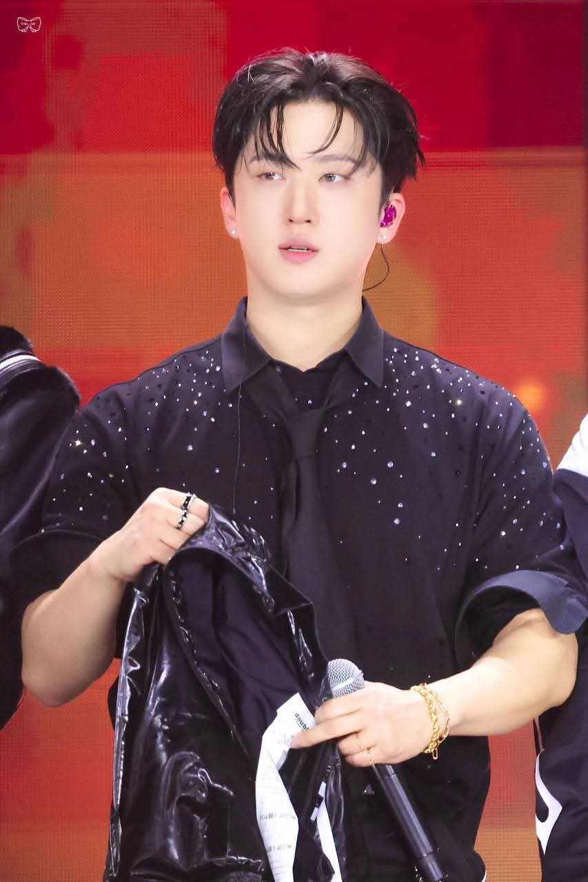 A moment captured by Changbin (Stray Kids)'s fan