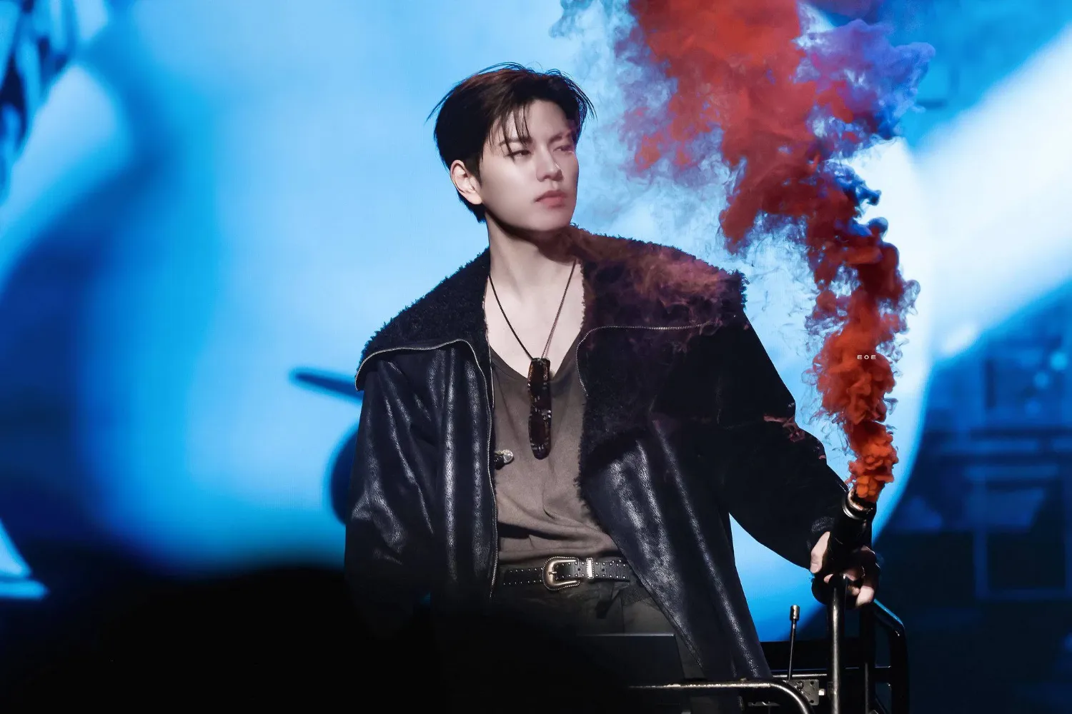 Recent activity shot of Seungmin (Stray Kids)