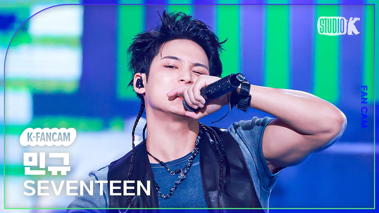 A moment captured by Mingyu (SEVENTEEN)'s fan