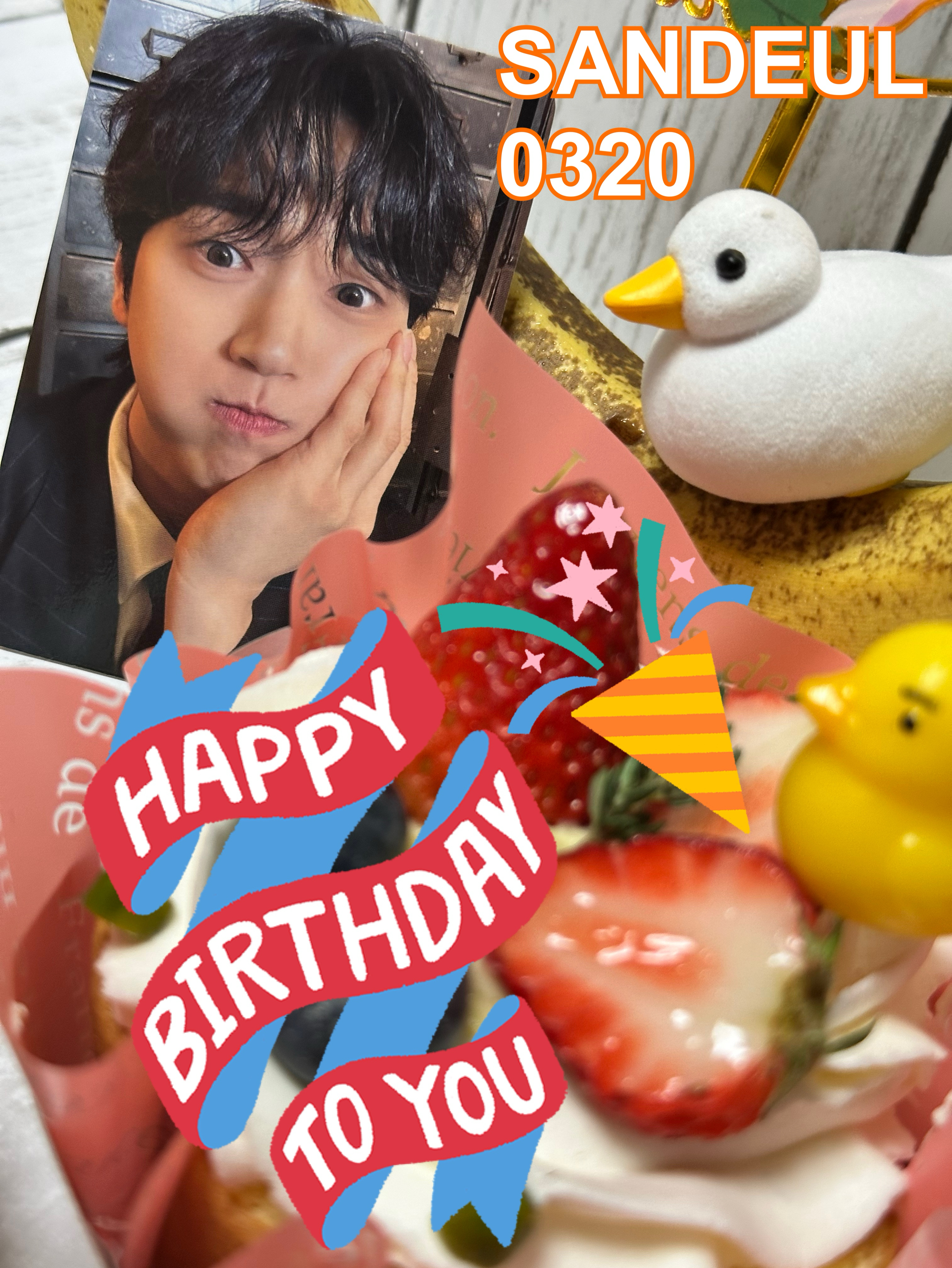 Behind-the-scenes cut of Sandeul (B1A4)