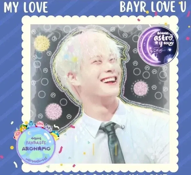 A moment captured by Moonbin (ASTRO)'s fan