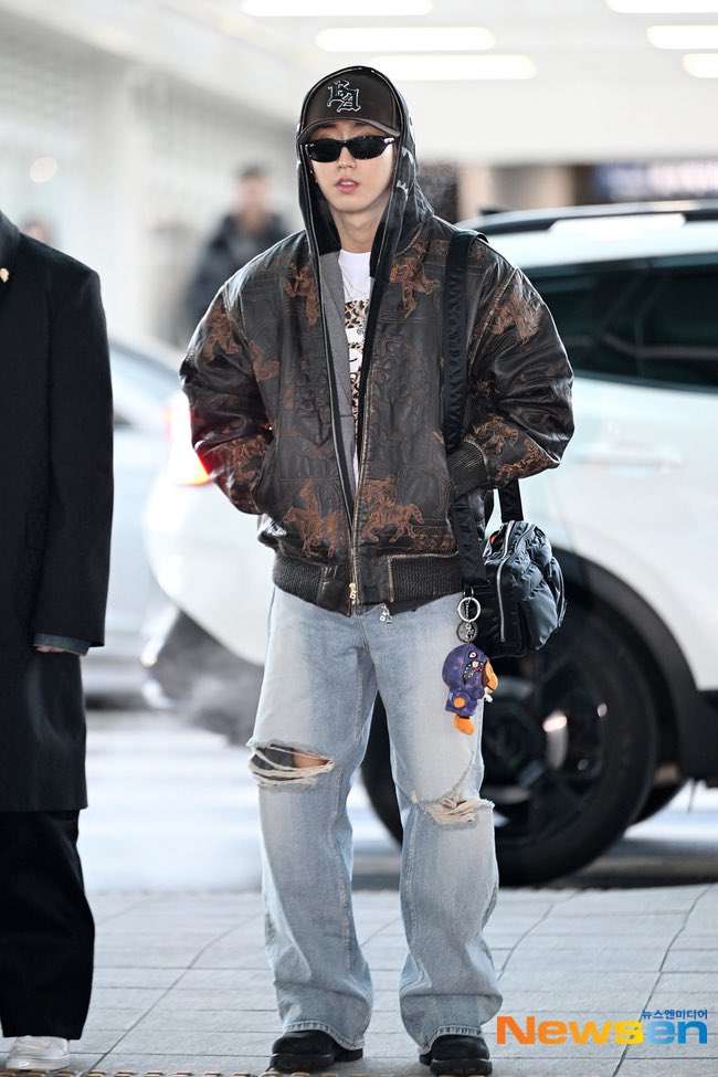 Recent activity shot of HAN (Stray Kids)