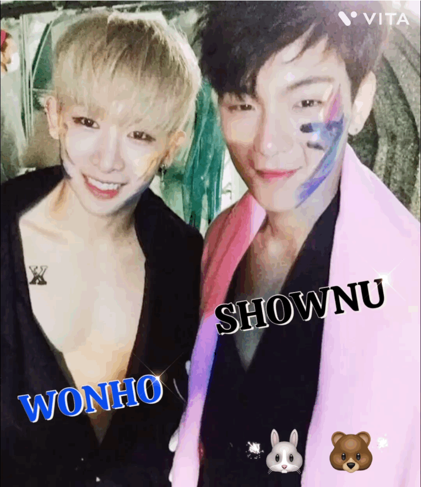 Shownu (MONSTA X)的幕後花絮