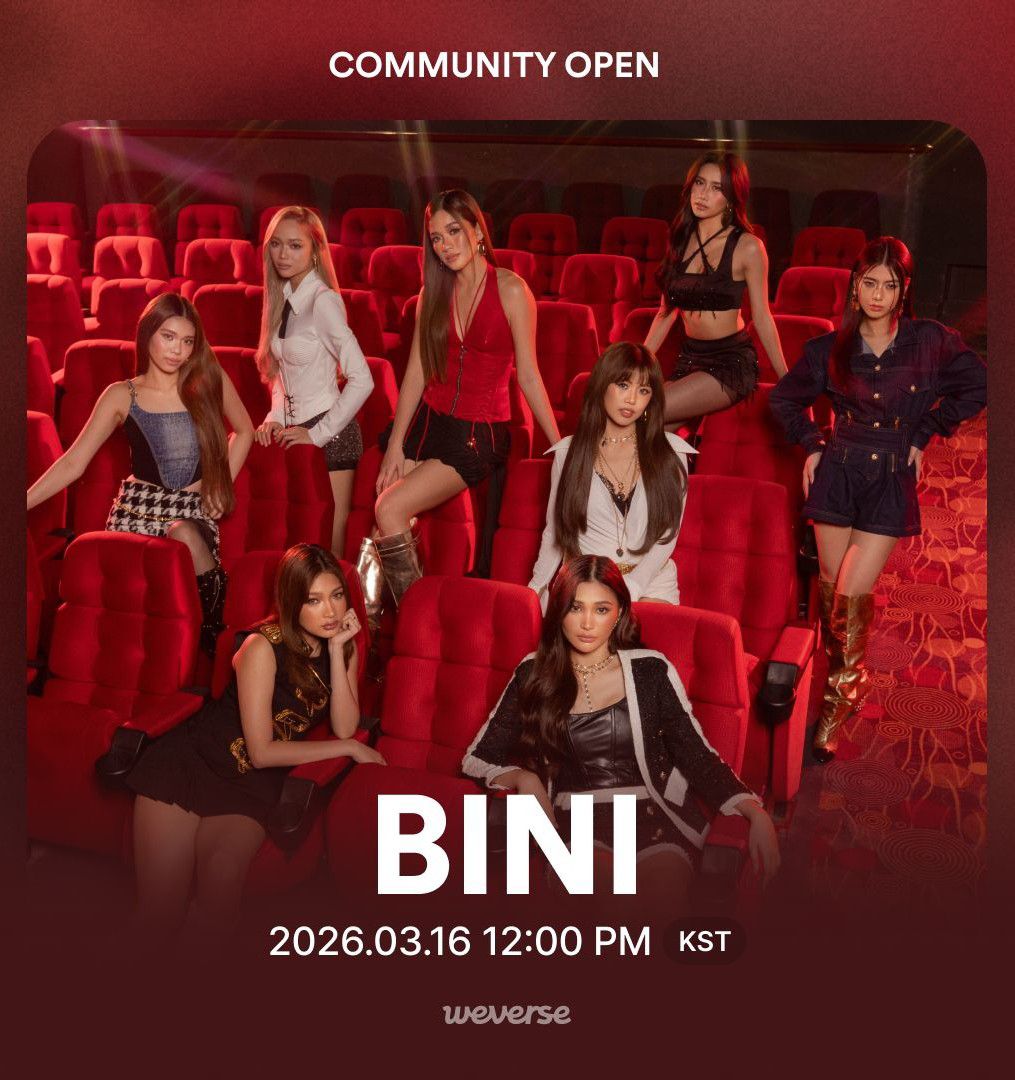 Recent activity shot of BINI