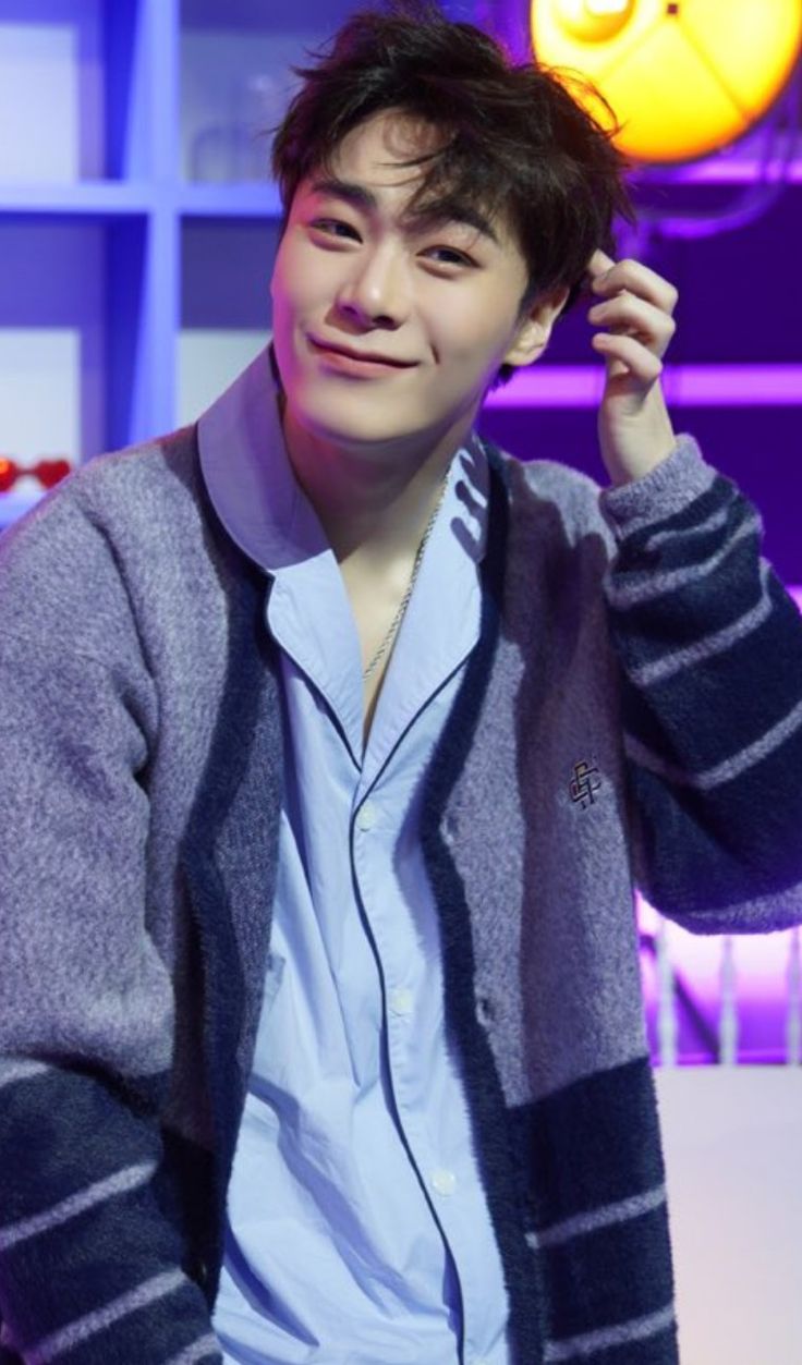 Recent activity shot of Moonbin (ASTRO)