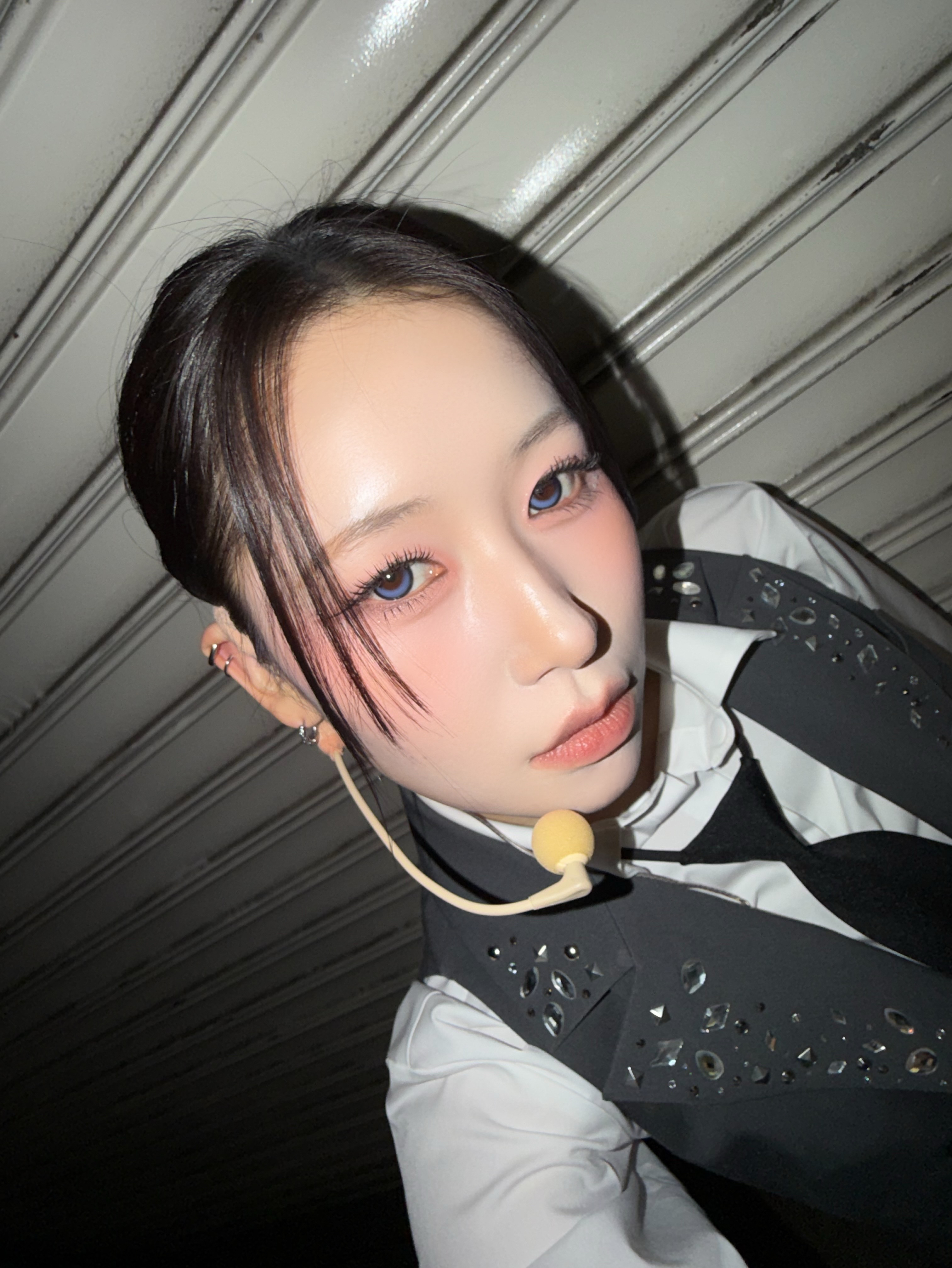 Recent activity shot of Kasahara Momona (ME:I)