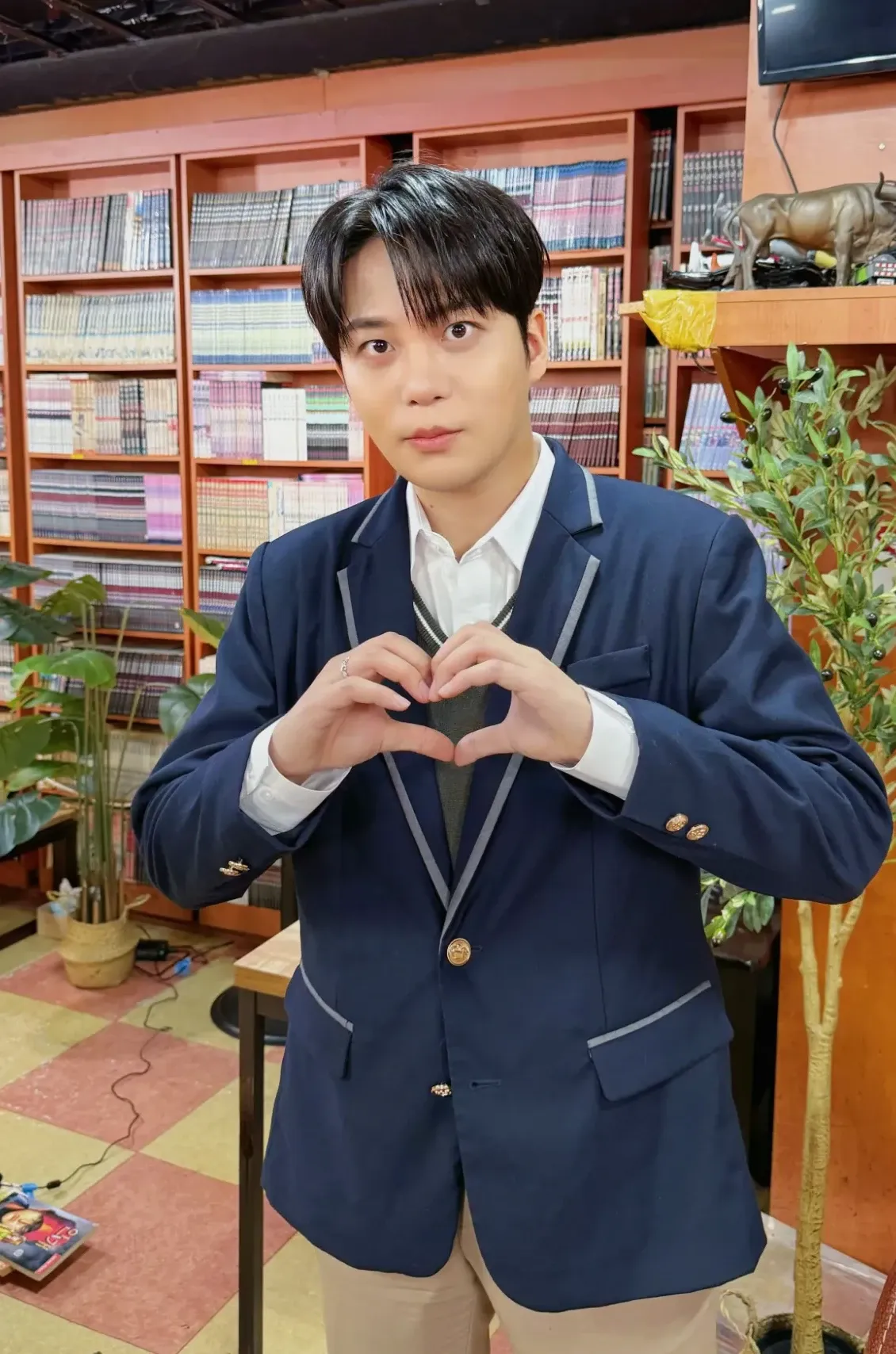 A moment captured by Jongho (ATEEZ)'s fan