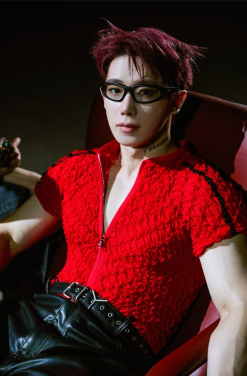 Momen yang diabadikan oleh penggemar Wonho