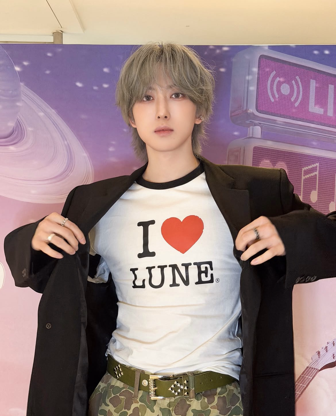 A moment captured by Fuma (&TEAM)'s fan