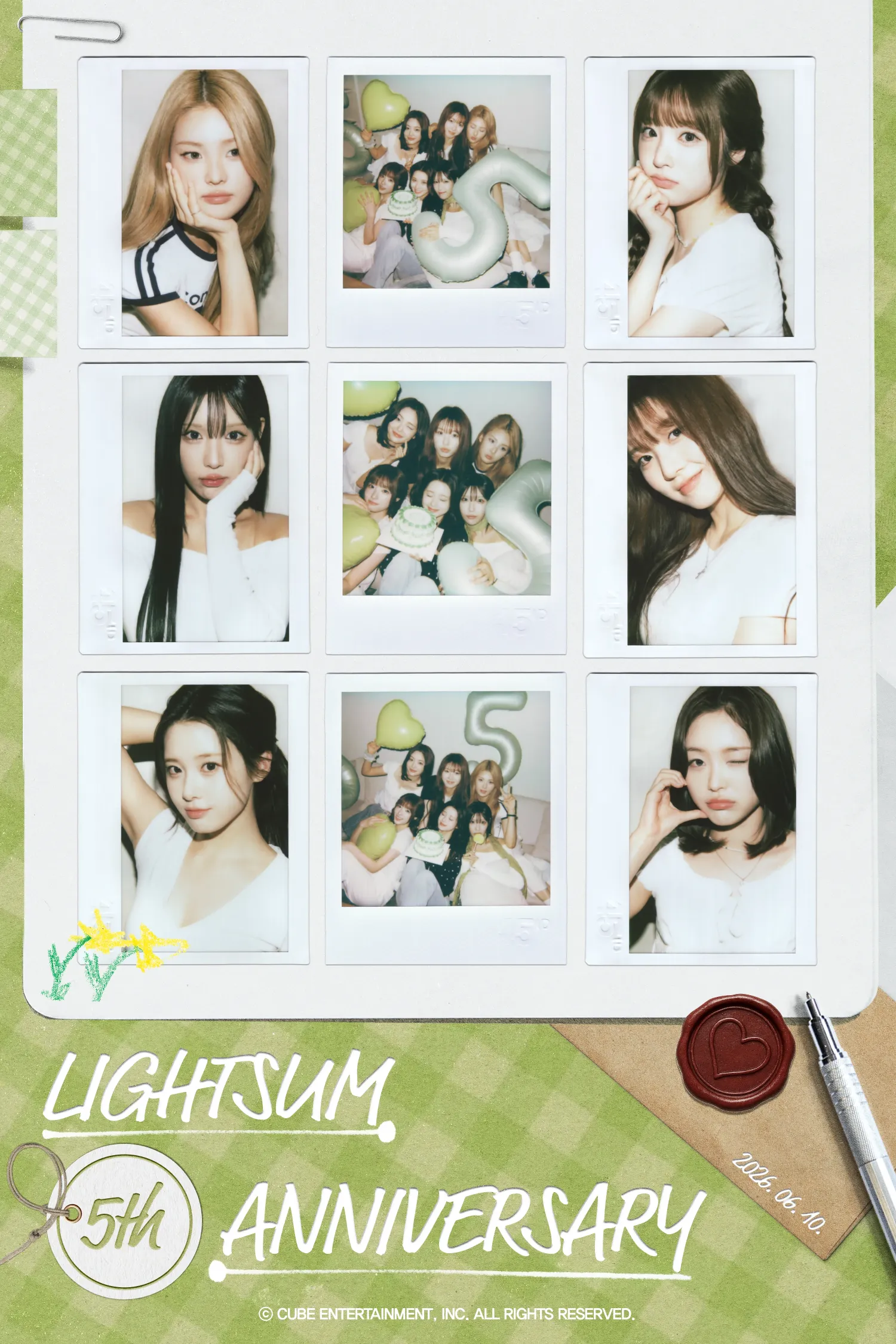 Behind-the-scenes cut of LIGHTSUM