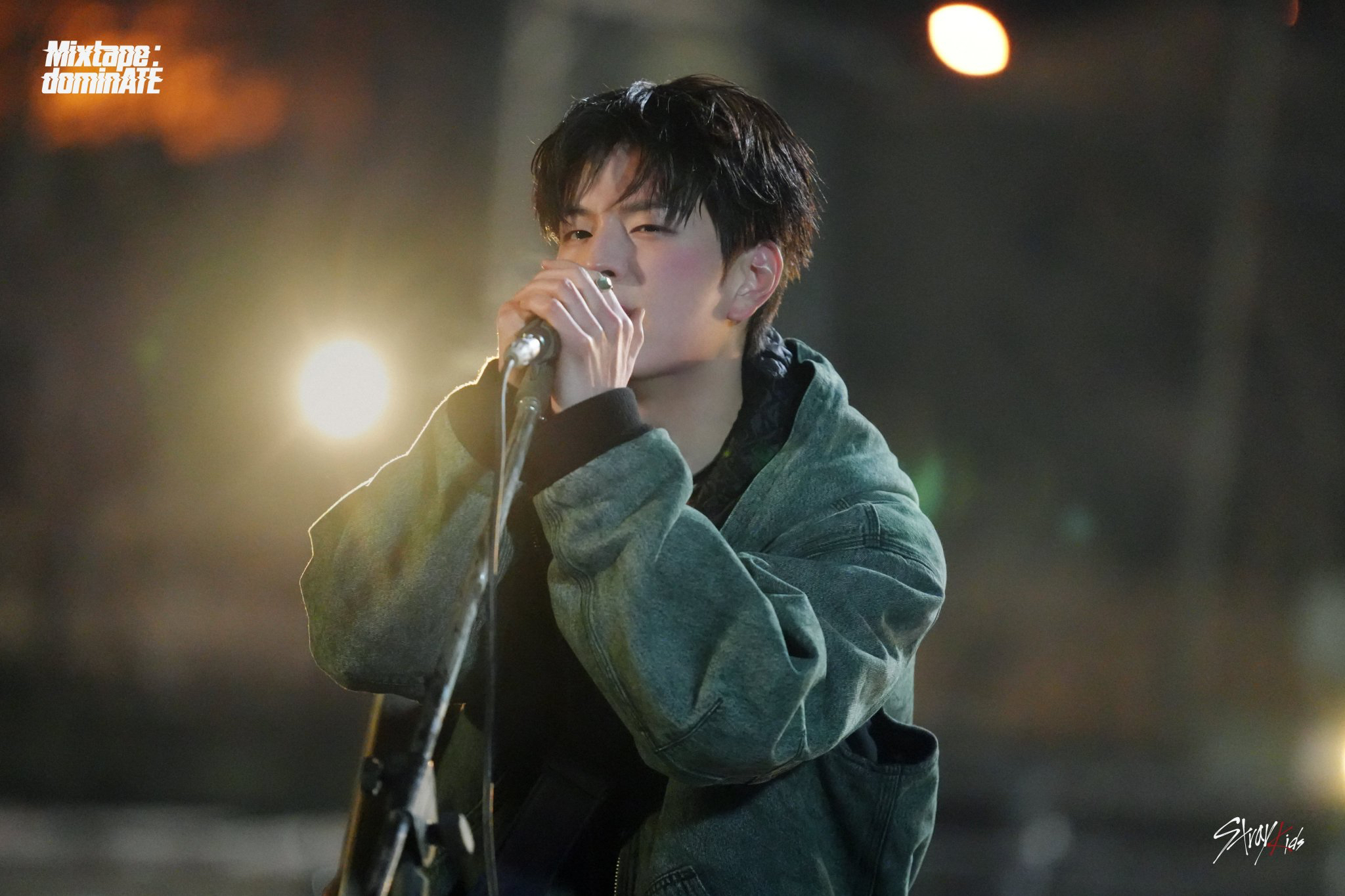 Recent activity shot of Seungmin (Stray Kids)