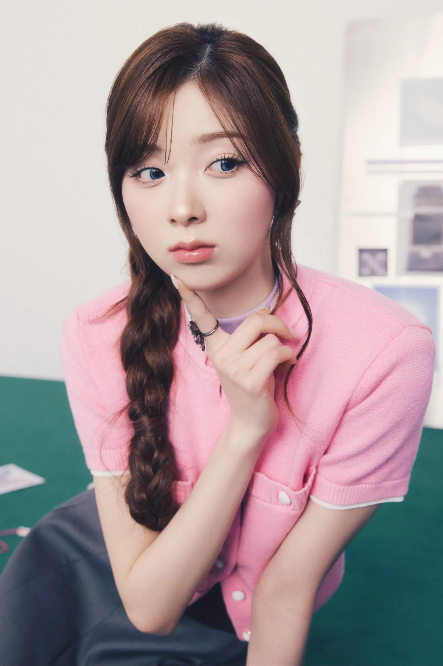 A moment captured by Miihi (NiziU)'s fan