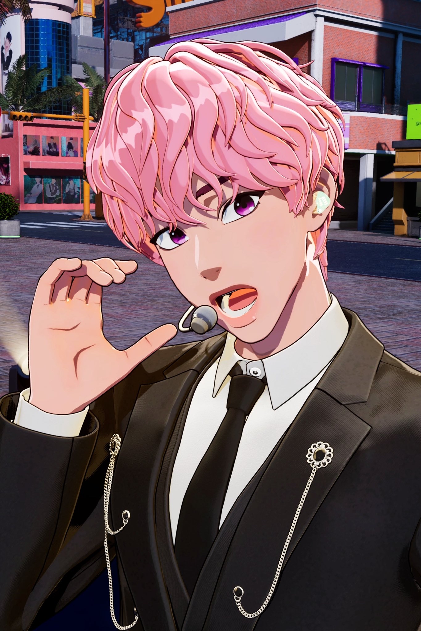 バンビー (PLAVE)の舞台裏ショット