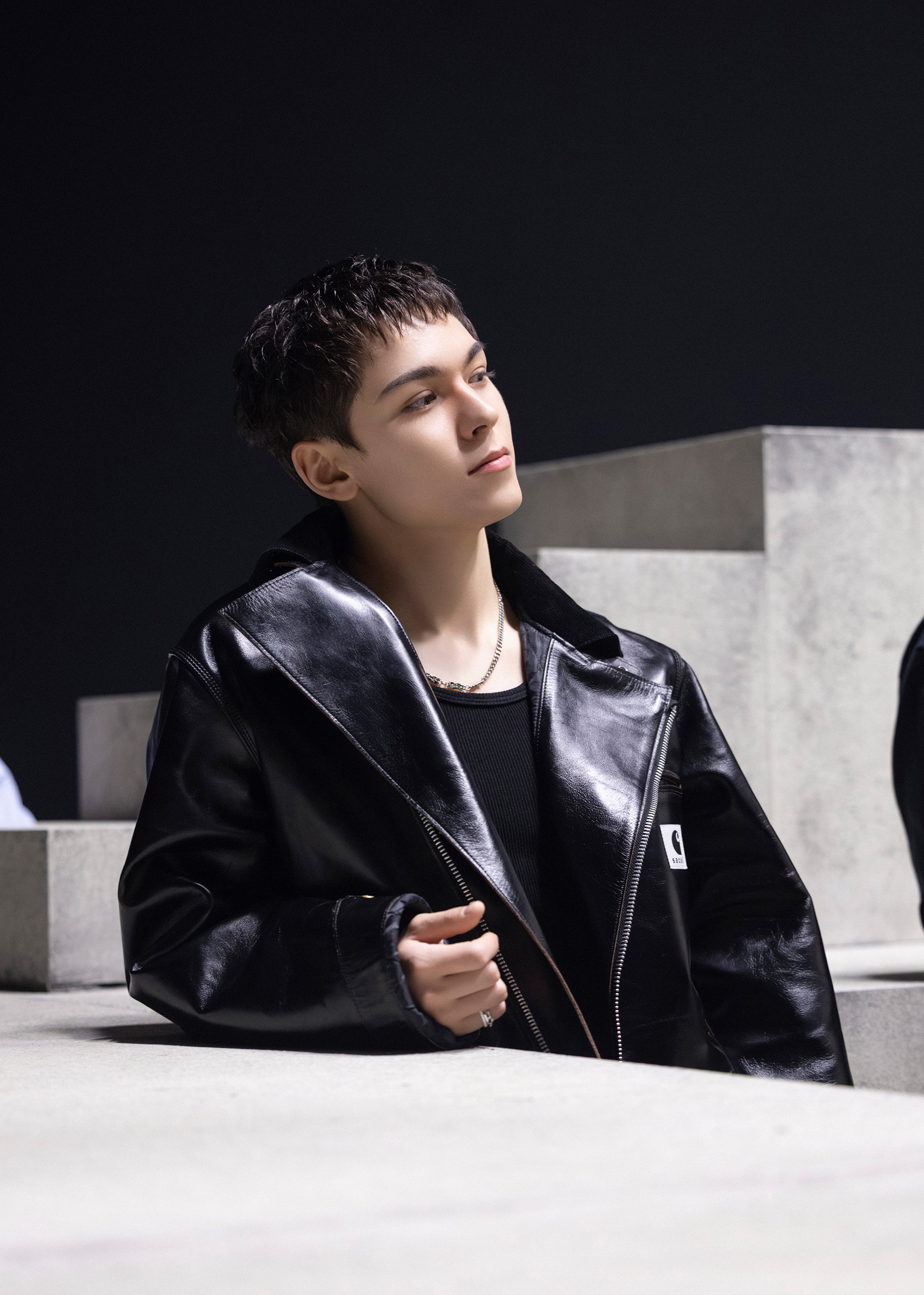 Recent activity shot of Vernon (SEVENTEEN)