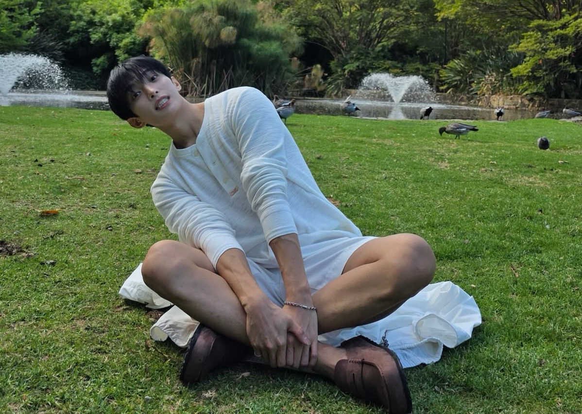 Recent activity shot of DK (SEVENTEEN)