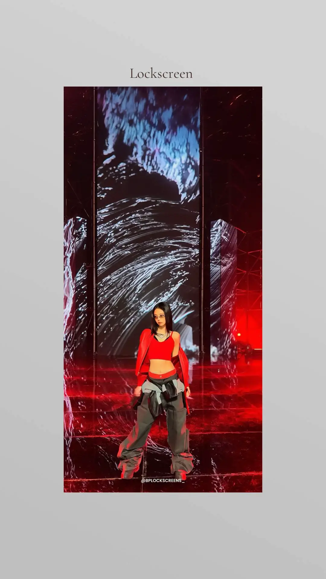 Jennie (BLACKPINK)粉絲拍下的瞬間