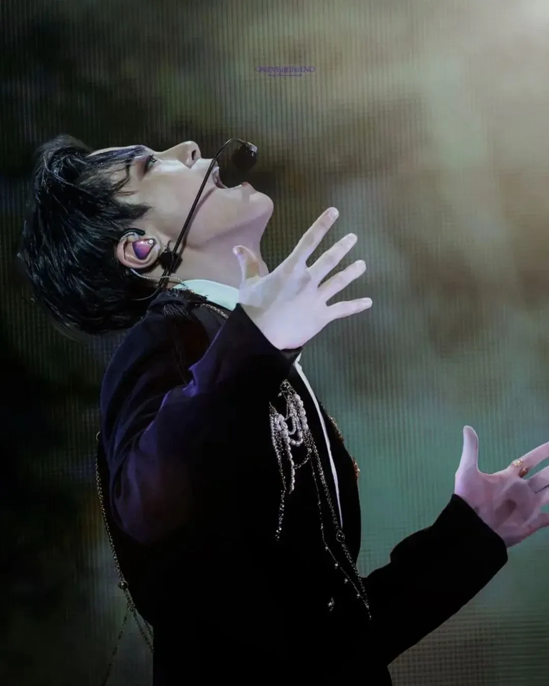 A moment captured by Moonbin (ASTRO)'s fan