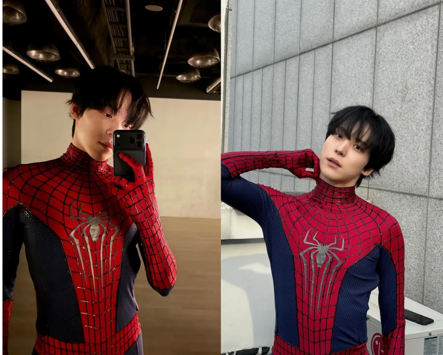 A moment captured by Yunho (ATEEZ)'s fan