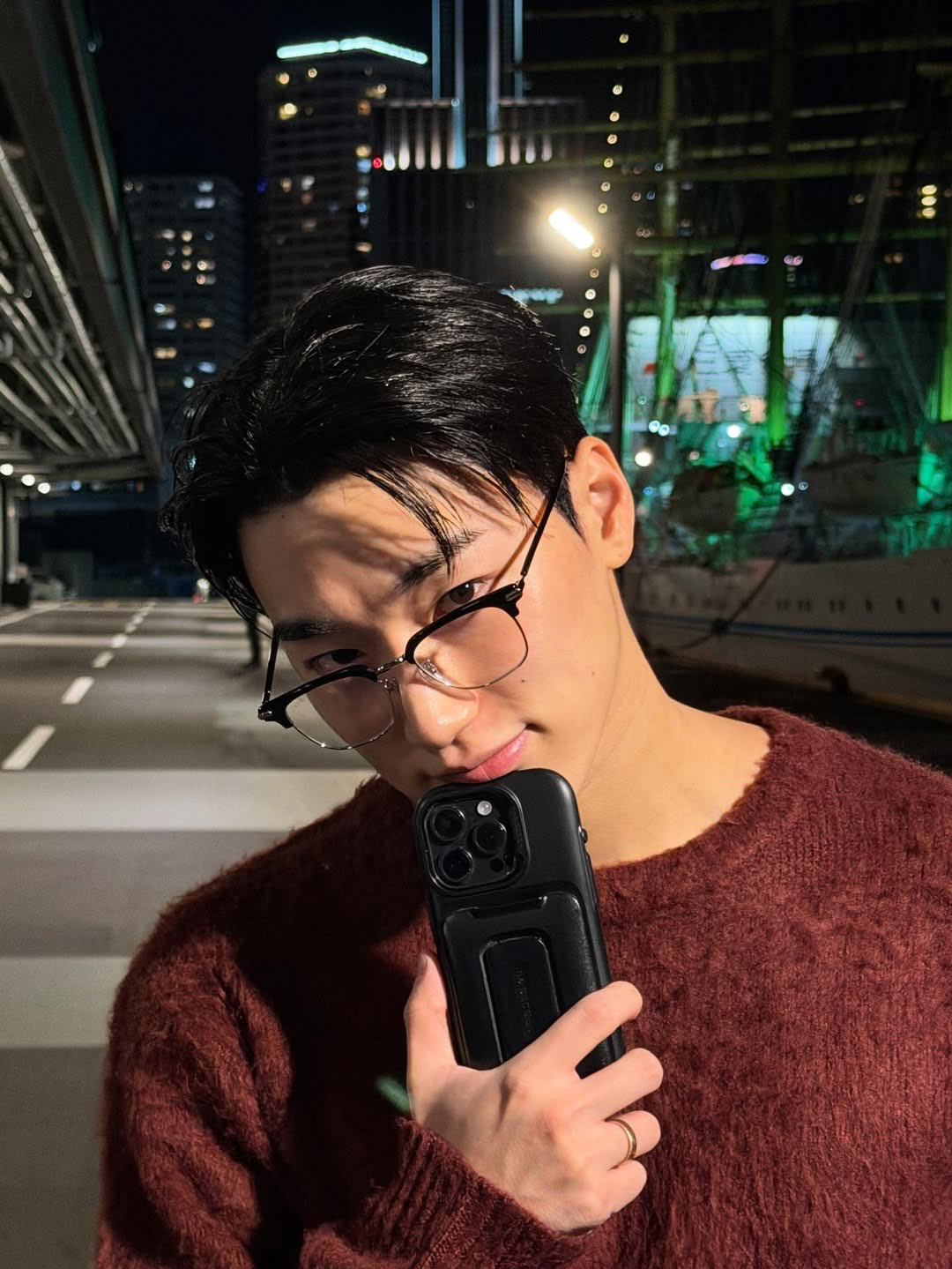Recent activity shot of San (ATEEZ)