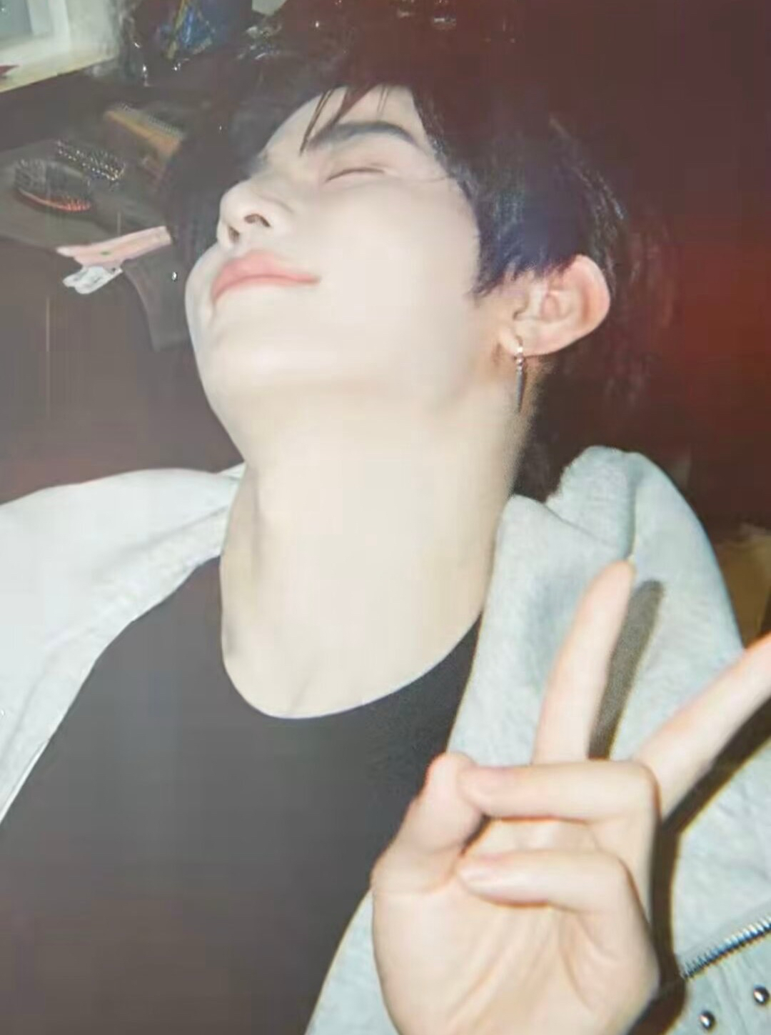 A moment captured by Zhang Hao (ZEROBASEONE)'s fan