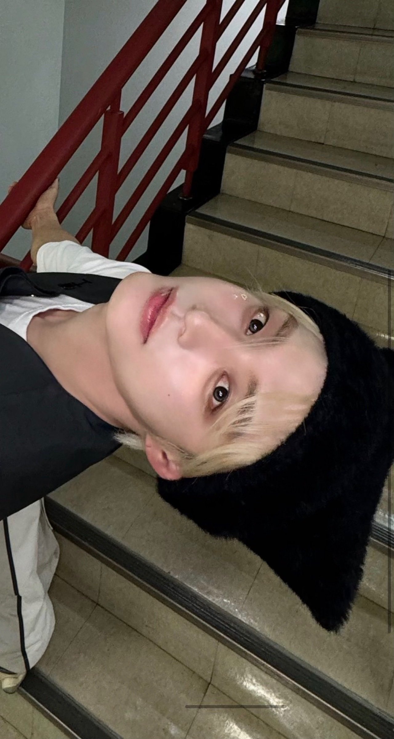 A moment captured by Kim Jiwoong (ZEROBASEONE)'s fan