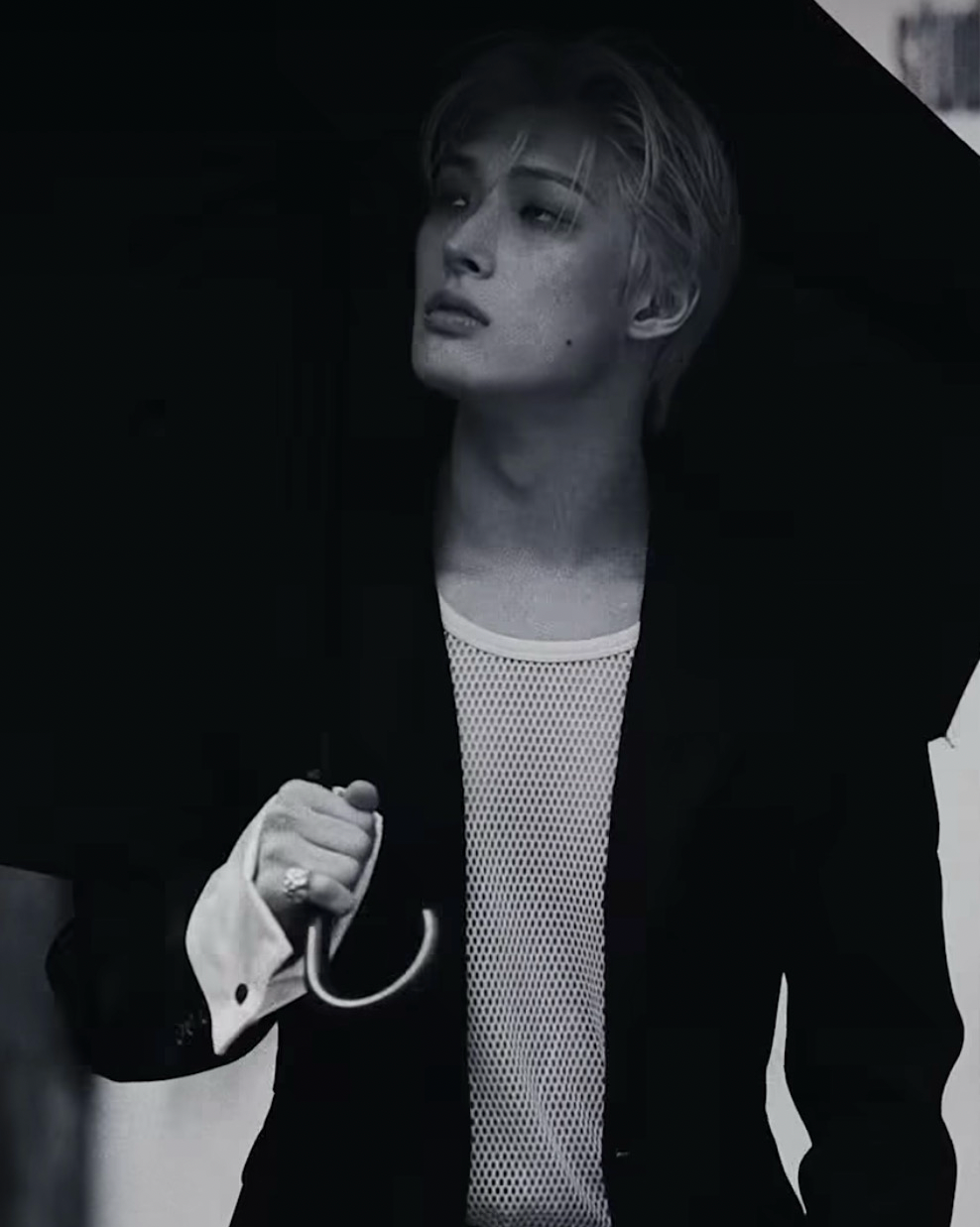Recent activity shot of Mingi (ATEEZ)