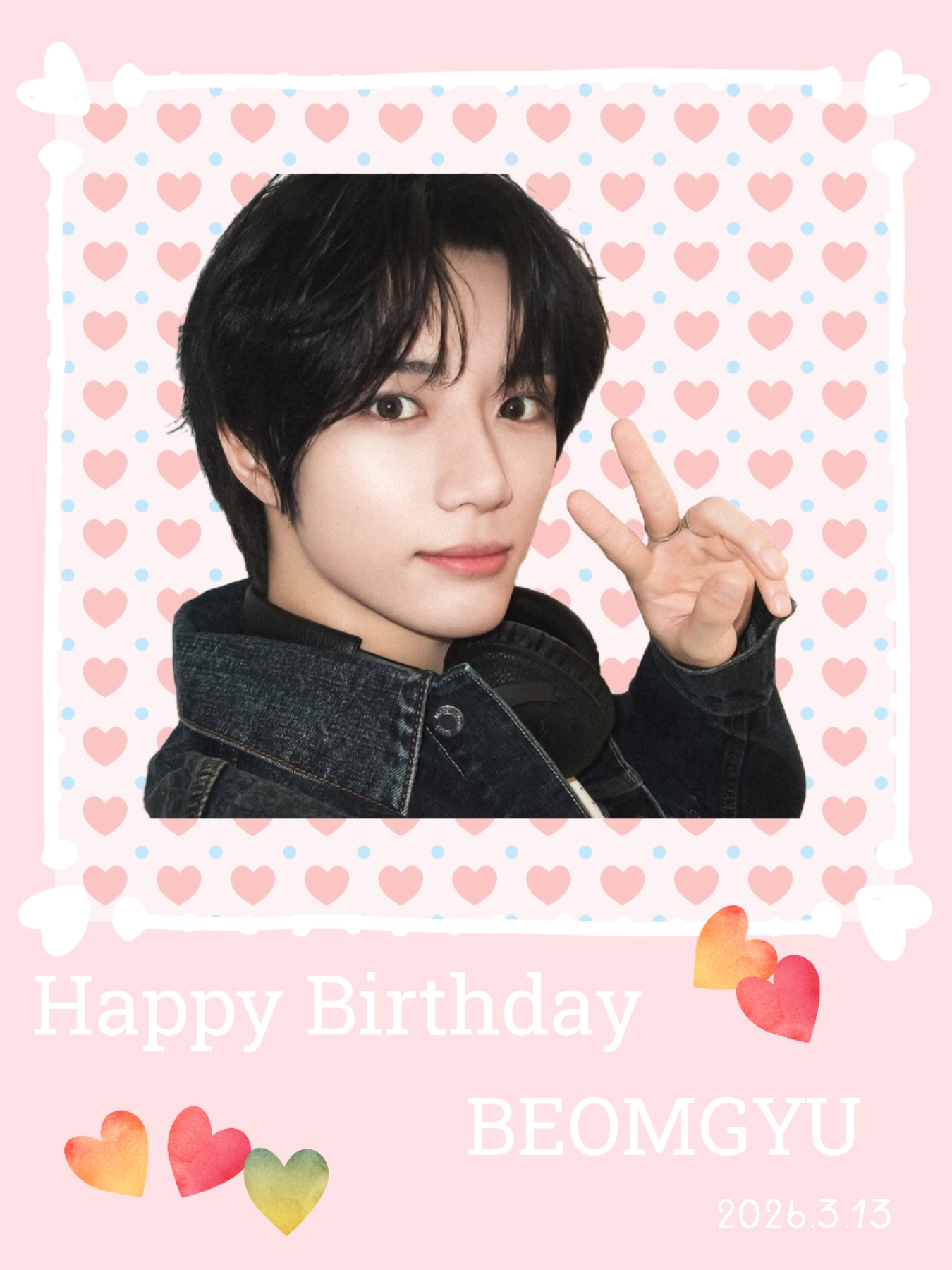 Recent activity shot of Beomgyu (TOMORROW X TOGETHER)