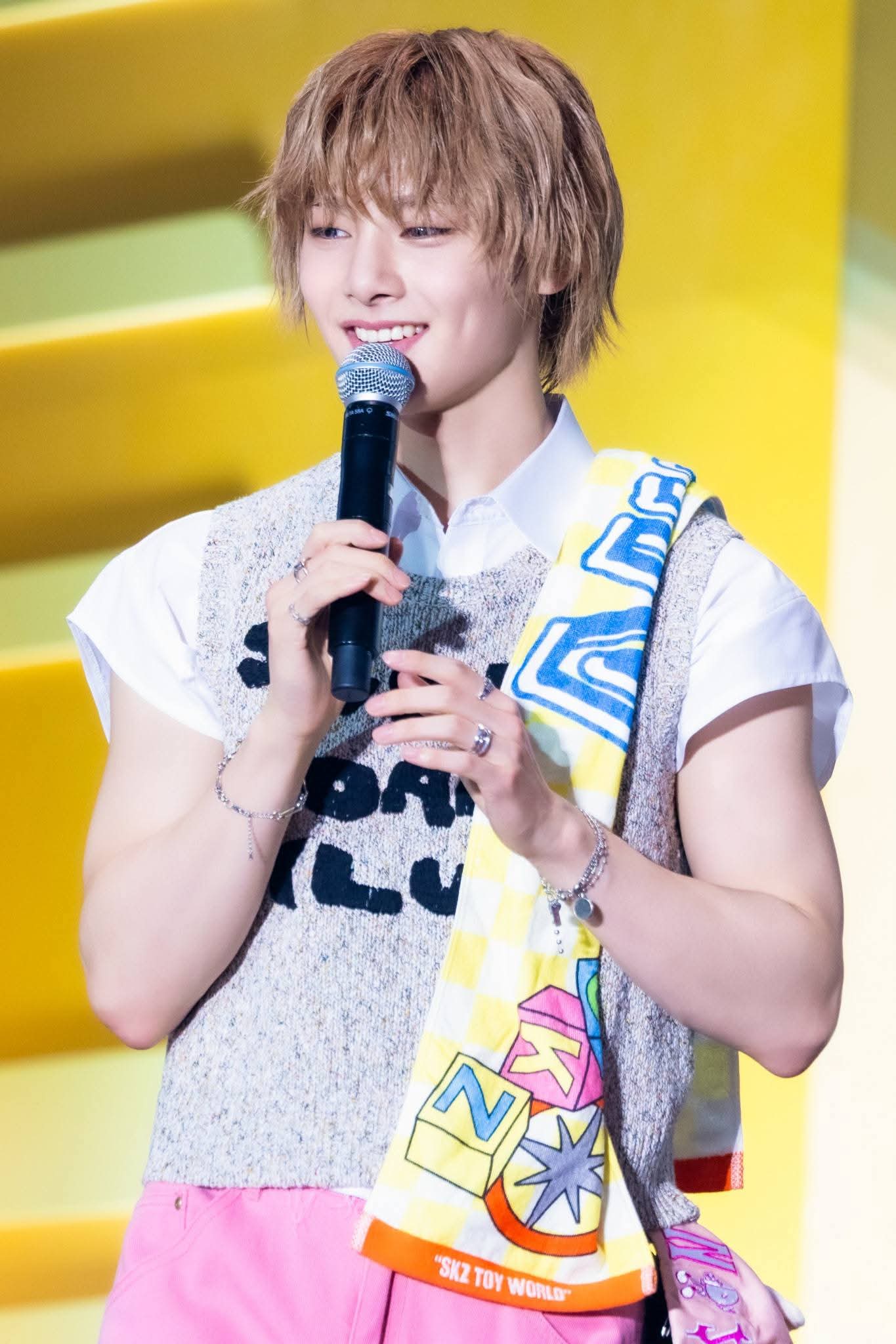 A moment captured by I.N (Stray Kids)'s fan