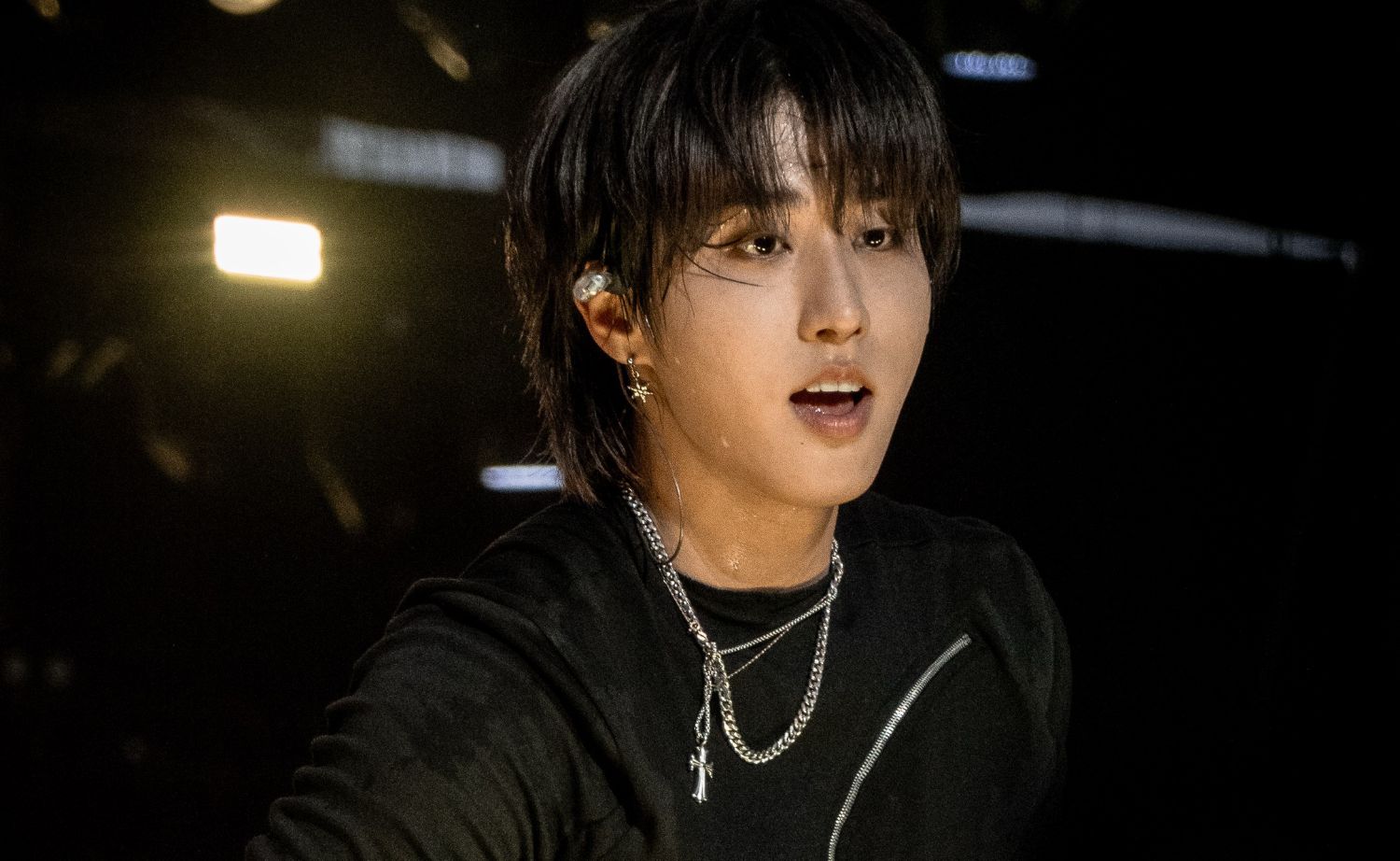 Momen yang diabadikan oleh penggemar HAN (Stray Kids)
