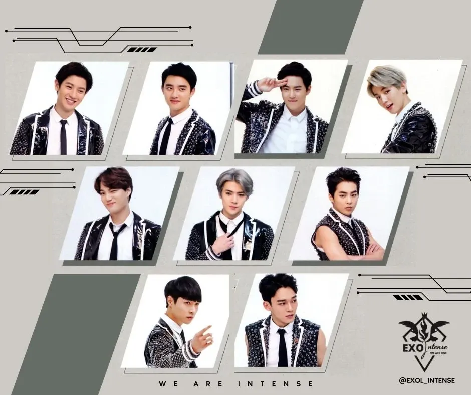 EXOの舞台裏ショット