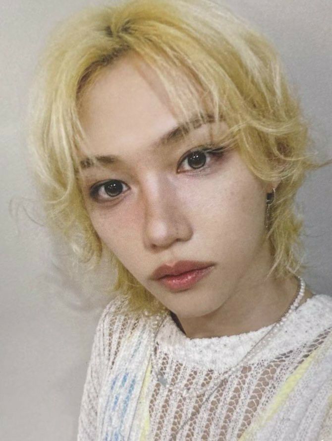 A moment captured by Felix (Stray Kids)'s fan