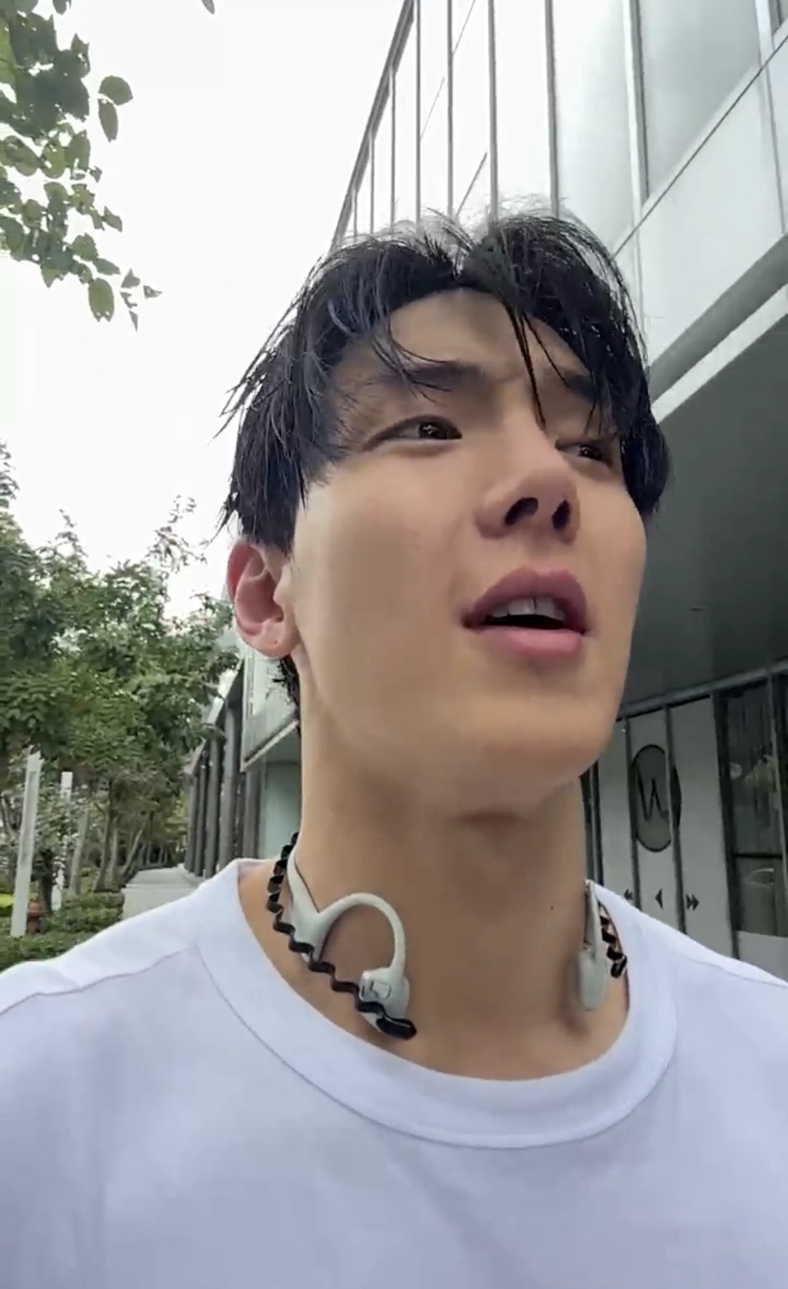 A moment captured by Shownu (MONSTA X)'s fan