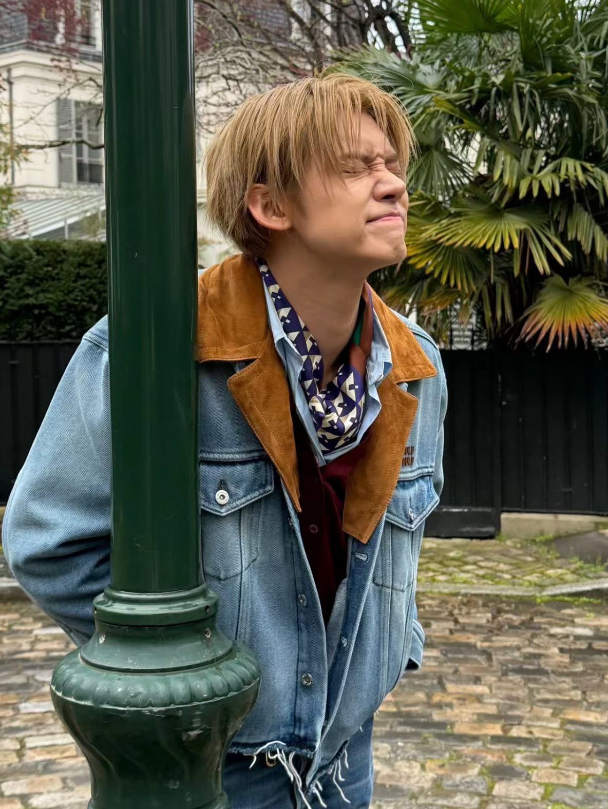 ヨンジュン (TOMORROW X TOGETHER)の舞台裏ショット