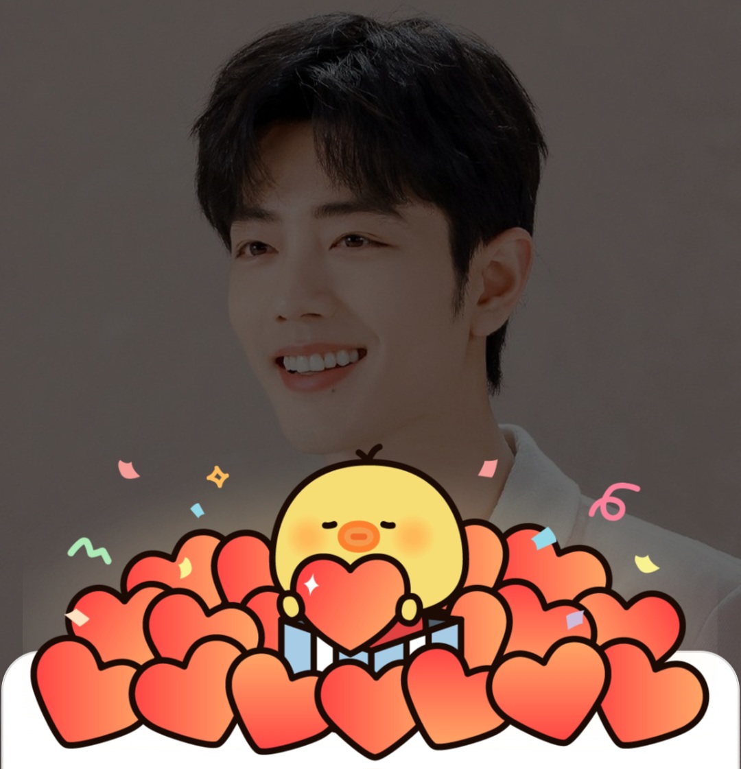 Recent activity shot of Xiao Zhan