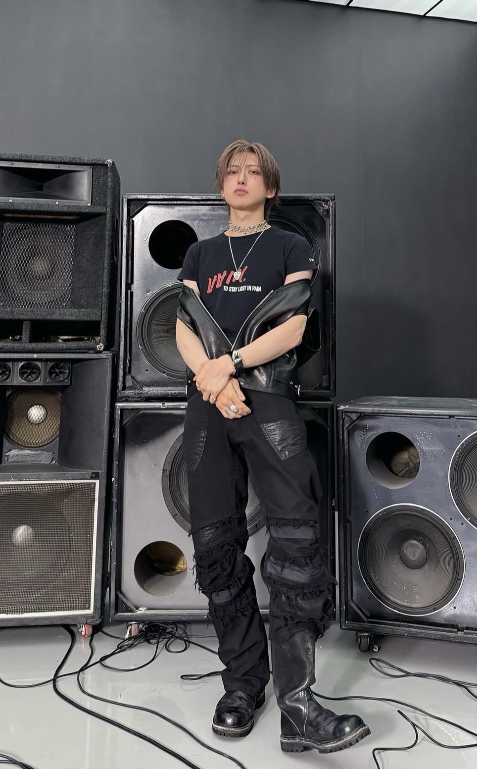 Recent activity shot of Fuma (&TEAM)
