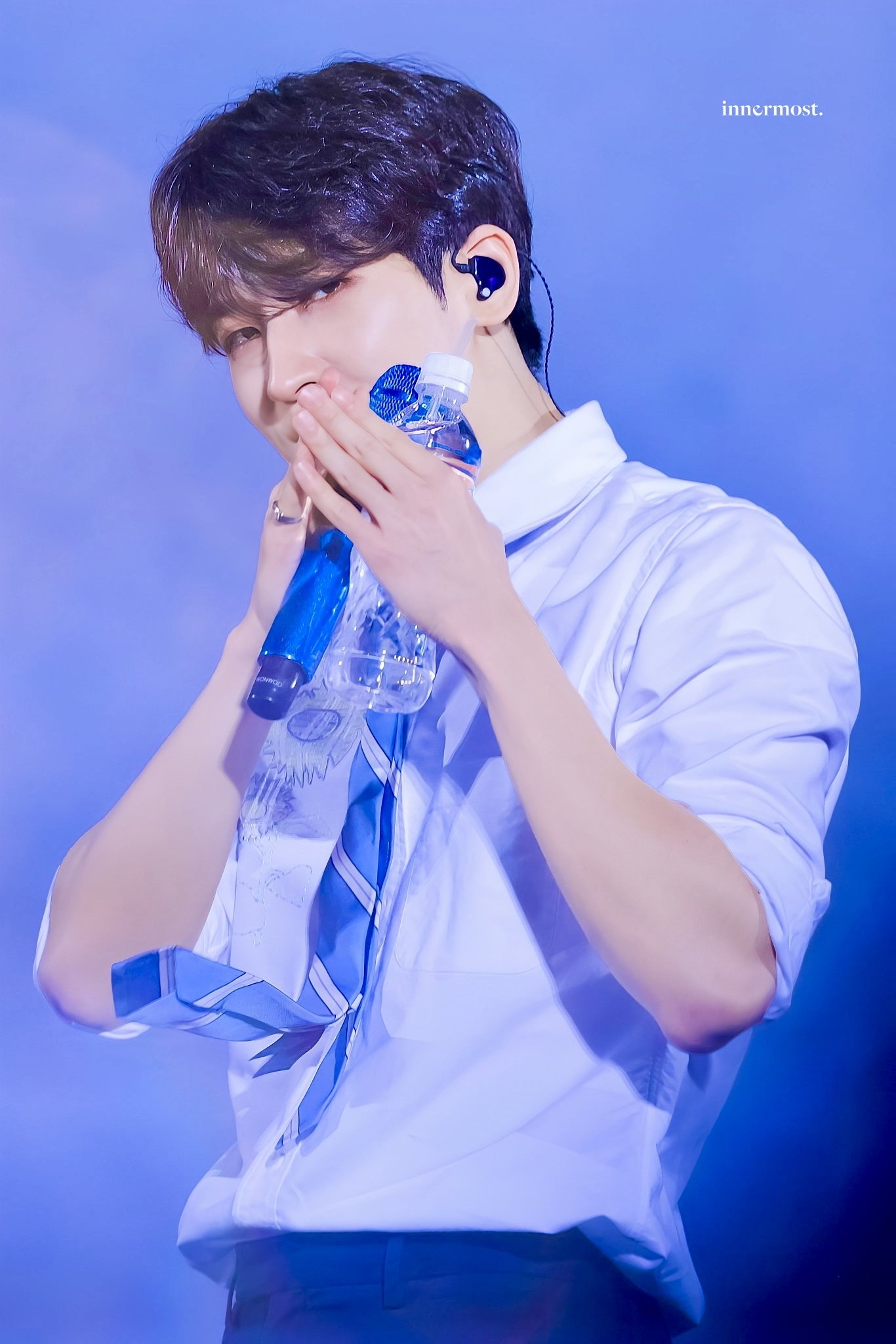 A moment captured by Wonwoo (SEVENTEEN)'s fan