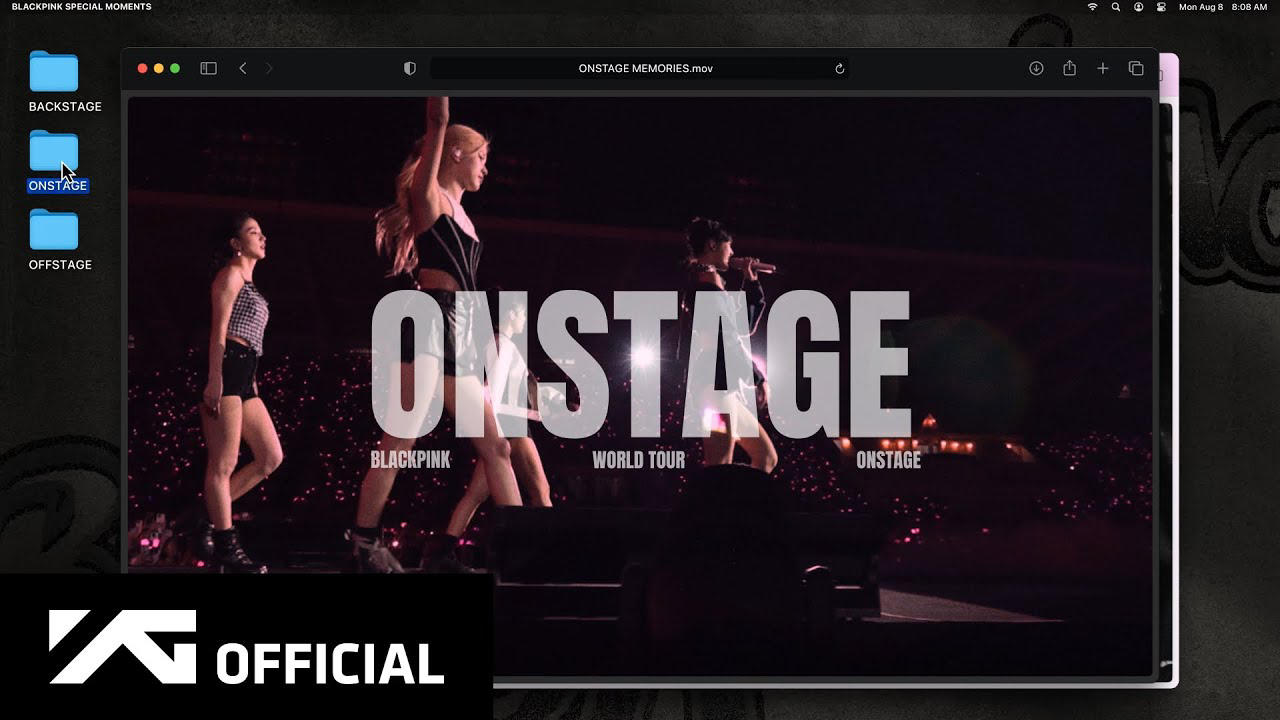 Momen yang diabadikan oleh penggemar BLACKPINK