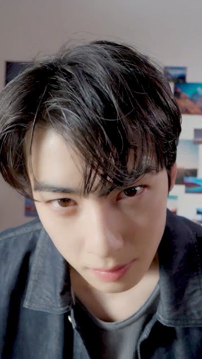 Recent activity shot of Moonbin (ASTRO)