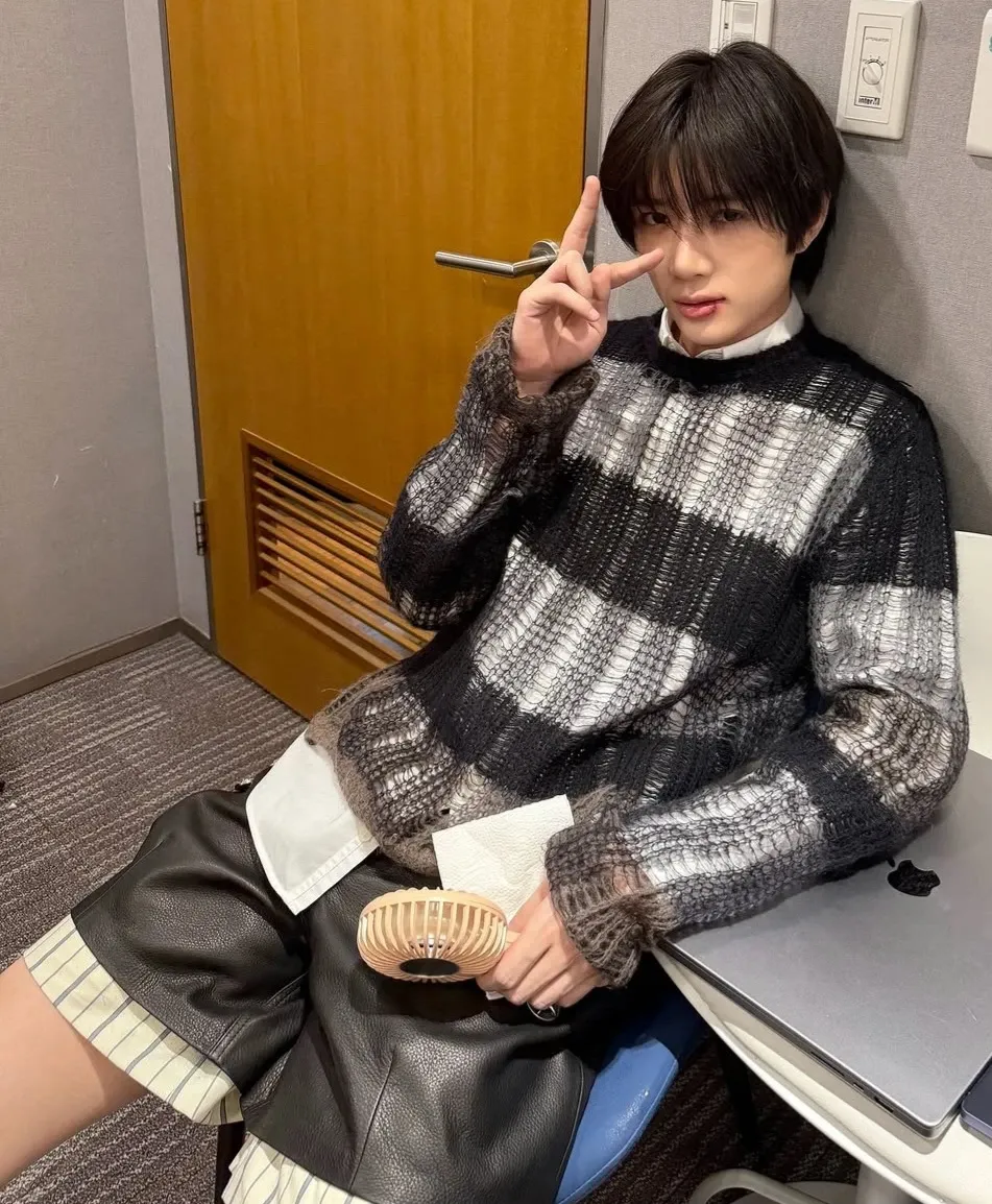 Recent activity shot of Beomgyu (TOMORROW X TOGETHER)
