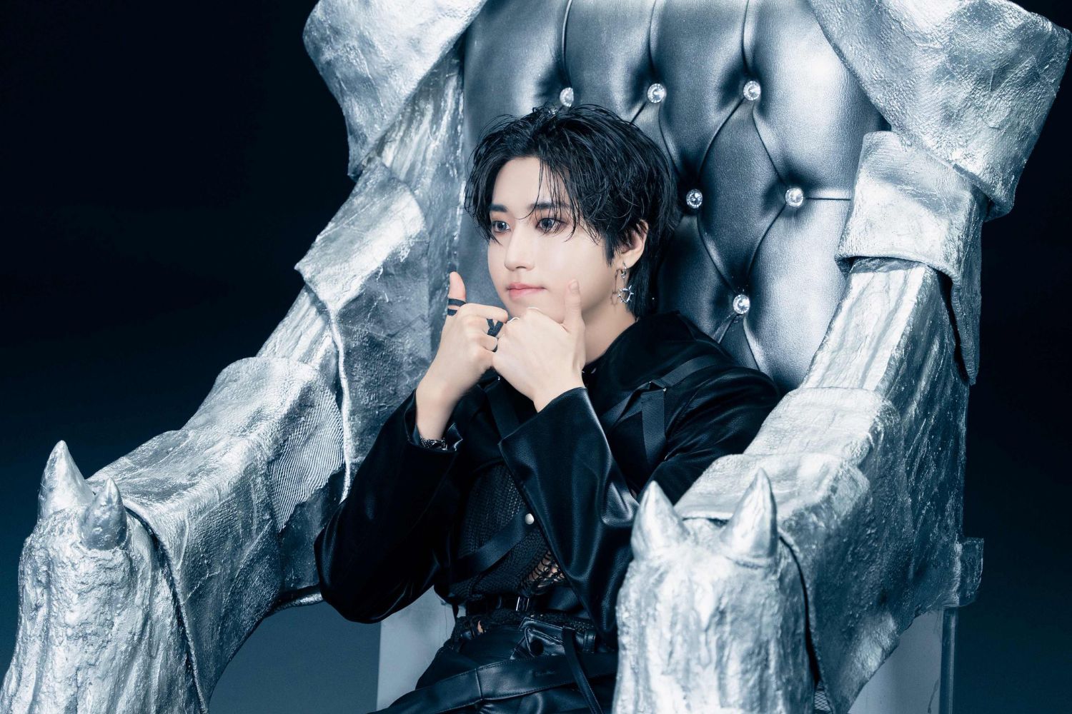 A moment captured by HAN (Stray Kids)'s fan