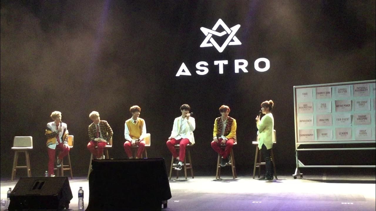 ASTRO粉丝拍下的瞬间