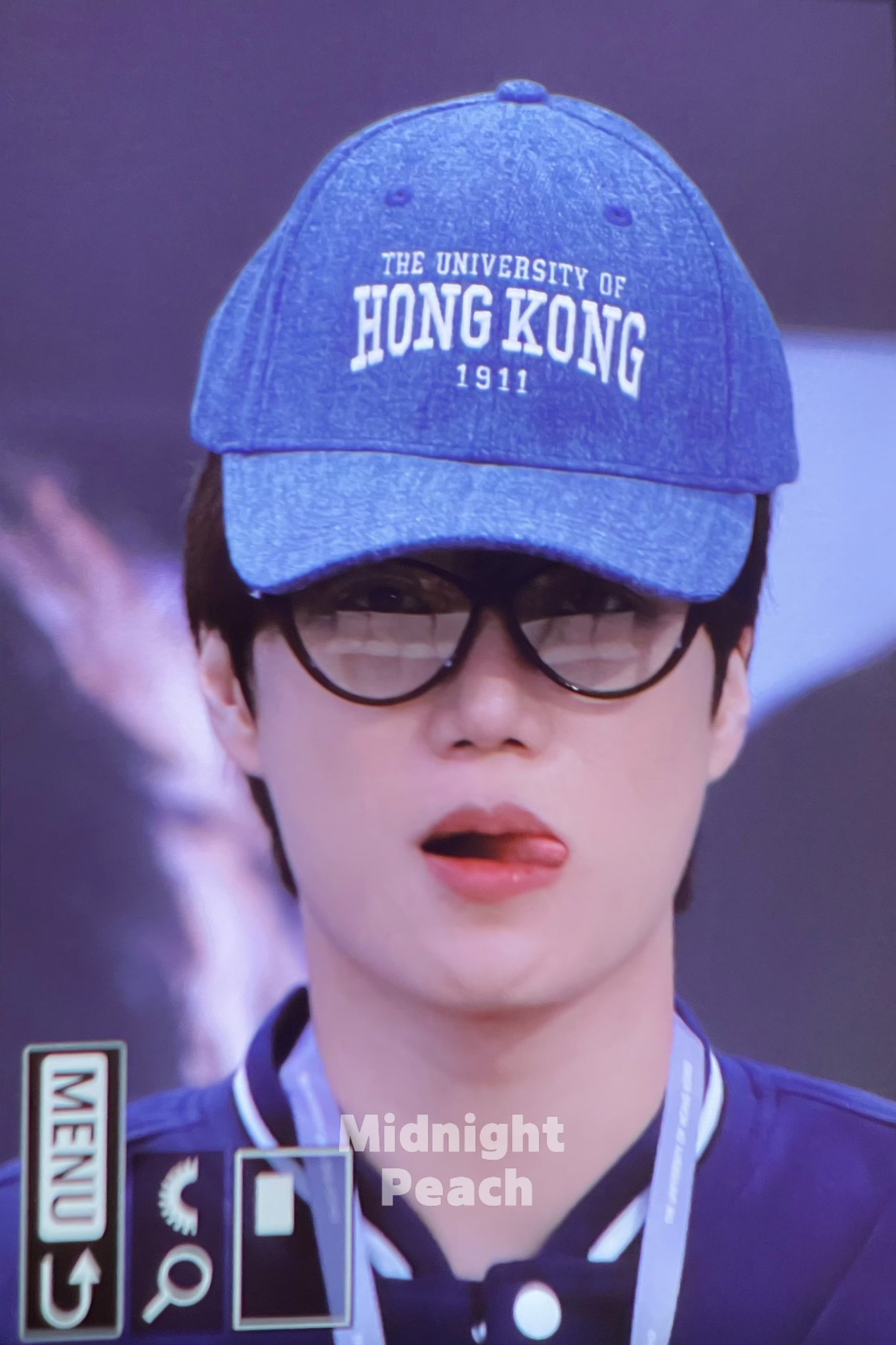 A moment captured by Kai (EXO)'s fan
