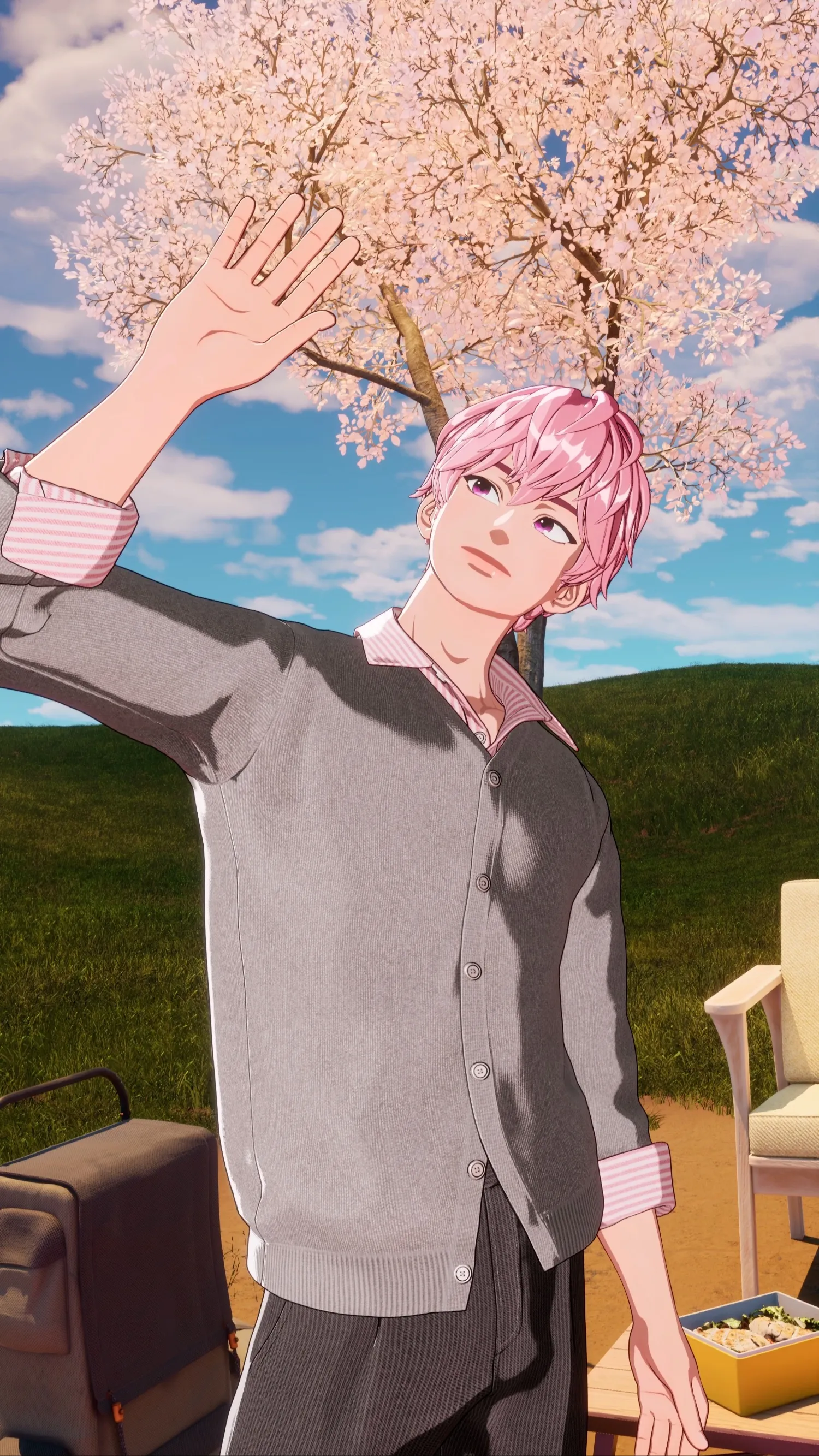 A heartfelt wallpaper shared by Bamby (PLAVE)'s fans