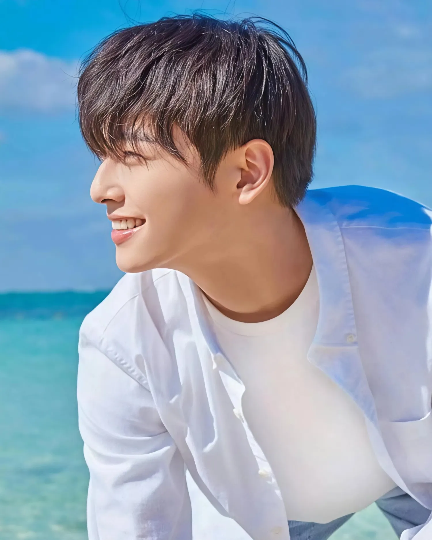 Recent activity shot of Eunwoo (ASTRO)