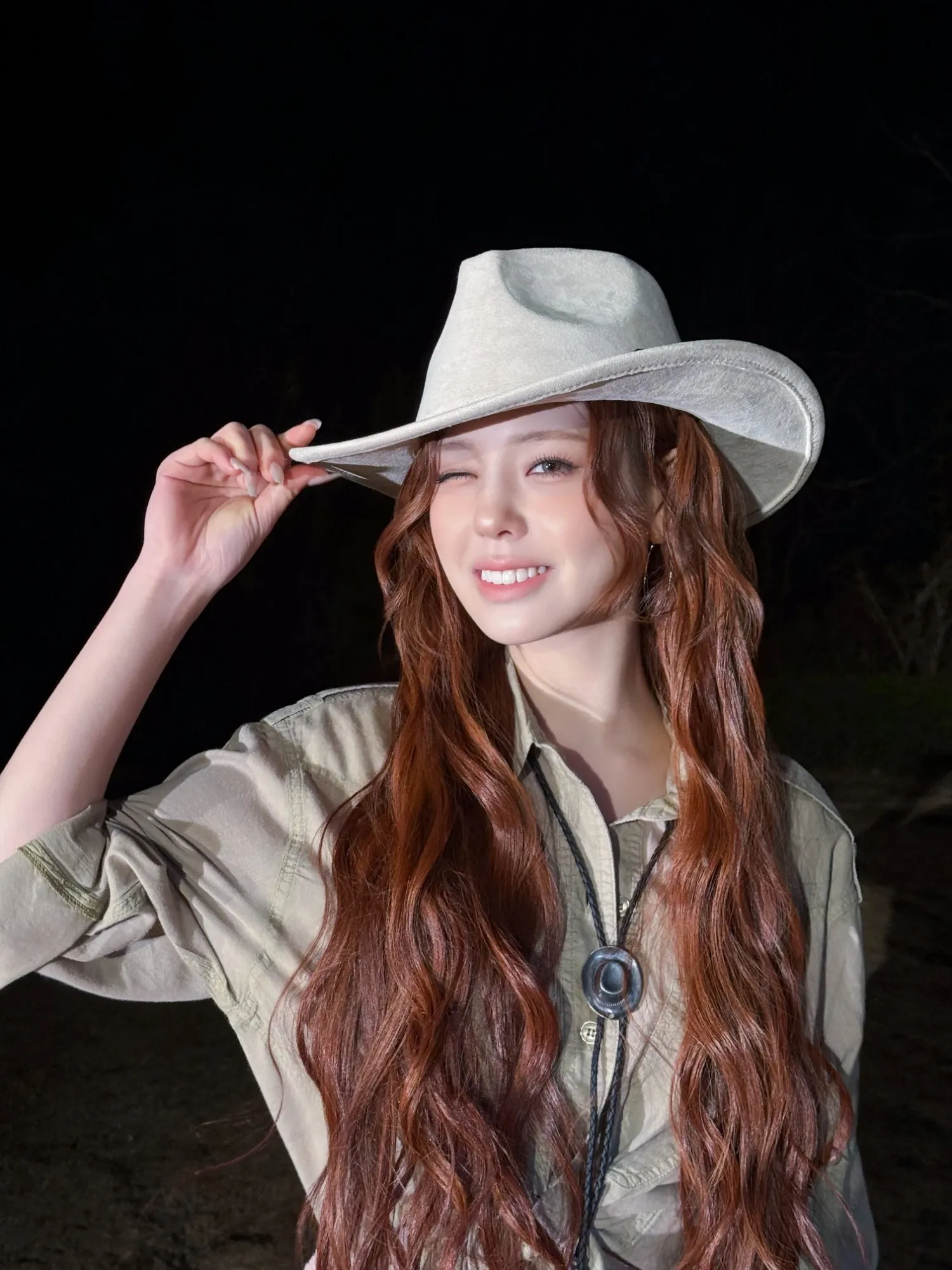 A moment captured by Mako (NiziU)'s fan