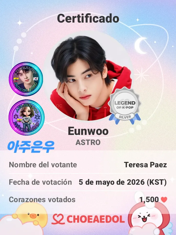 A moment captured by Eunwoo (ASTRO)'s fan