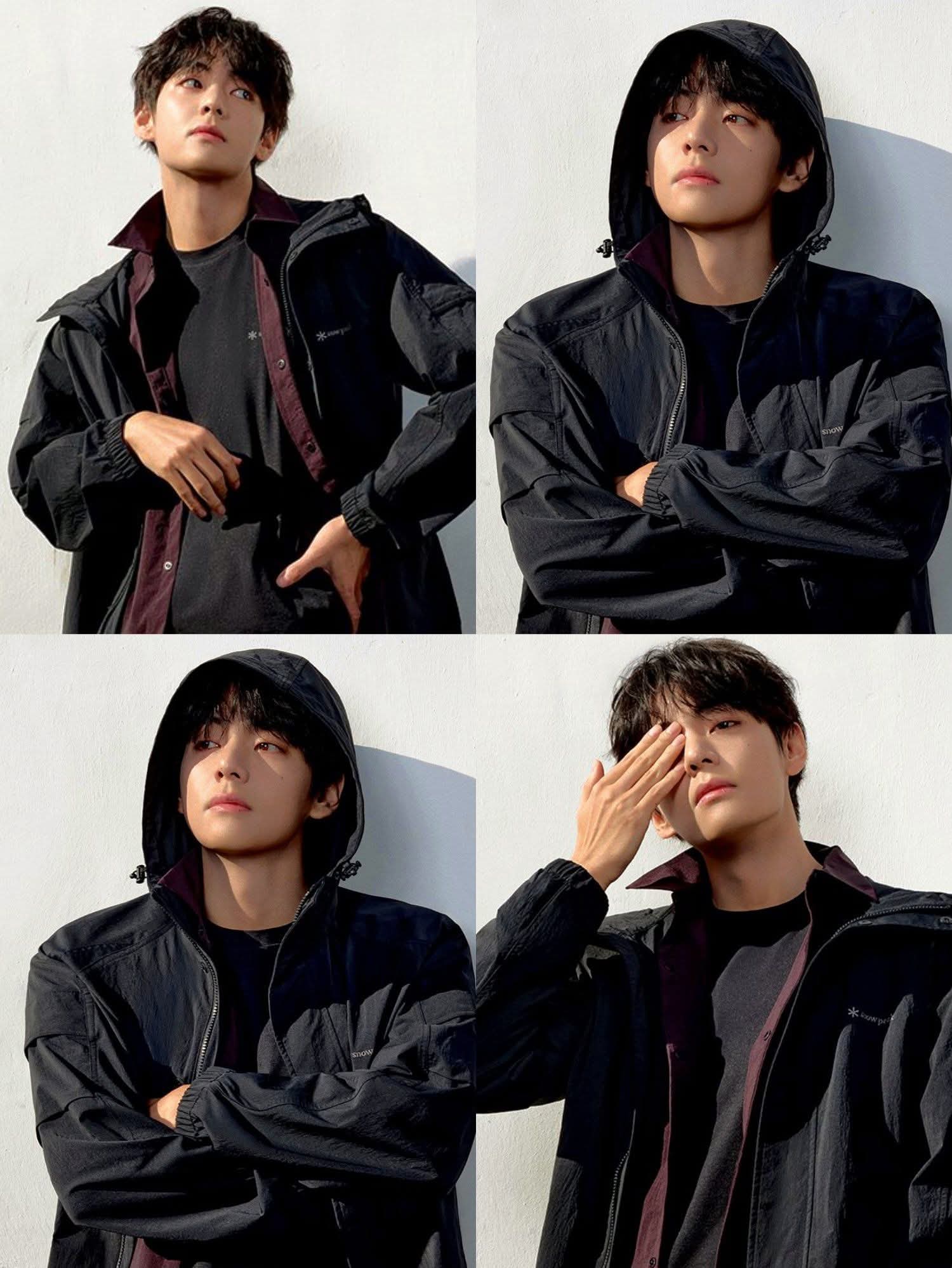 A moment captured by V (BTS)'s fan