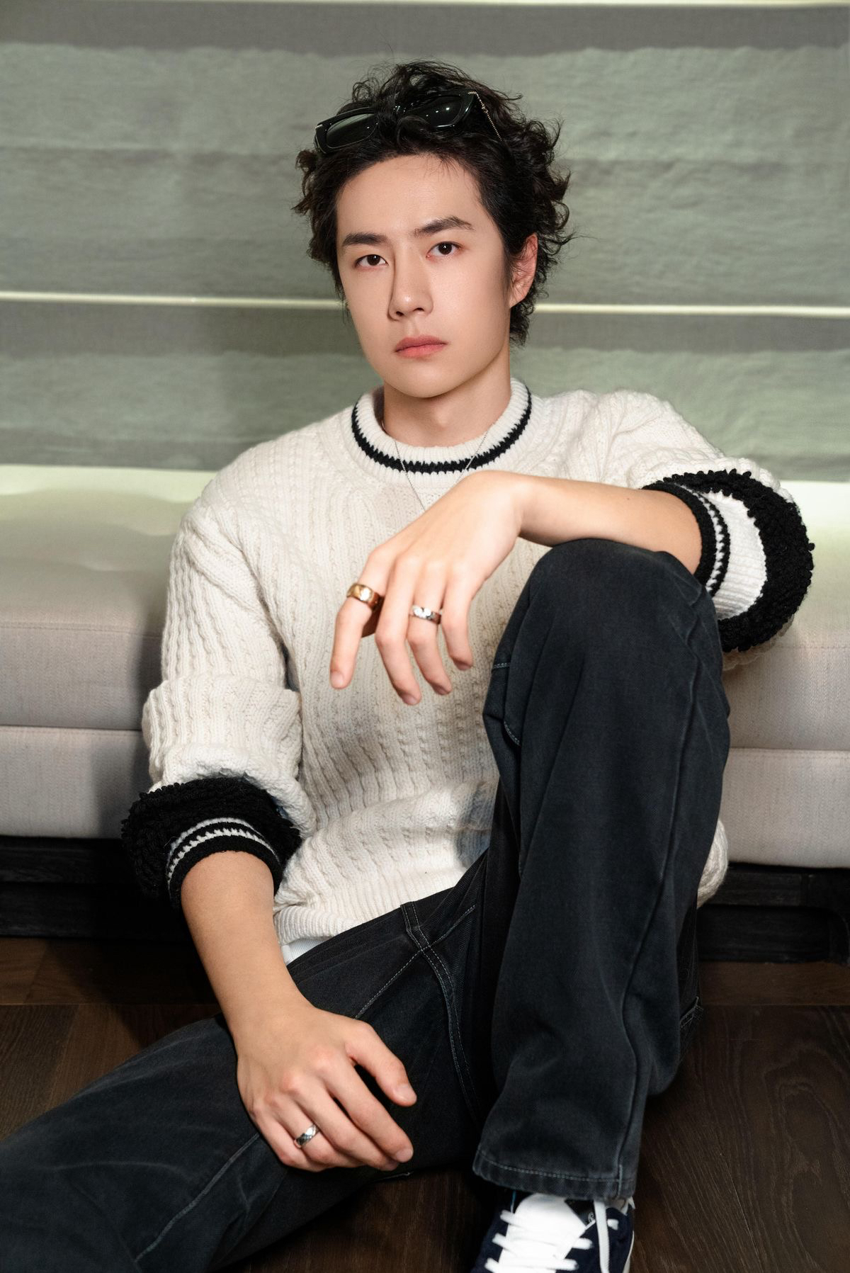 A moment captured by Wang Yibo's fan