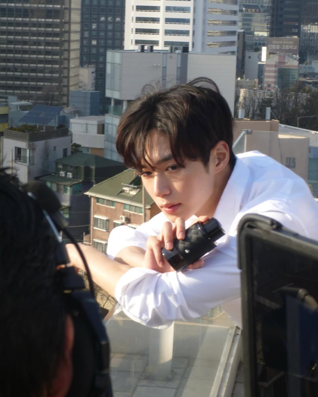 A moment captured by Kim Junseo (ALPHA DRIVE ONE)'s fan